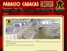 Tablet Screenshot of caracasalcorisa.es